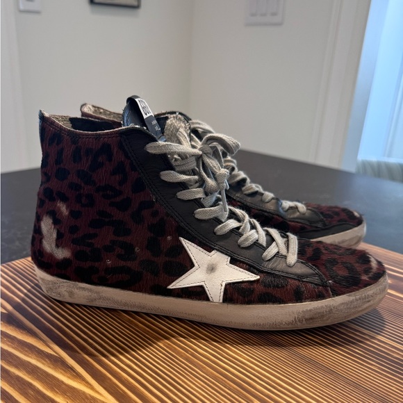 SOLD 💸 Golden Goose Francy High-top Sneakers - Picture 1 of 4